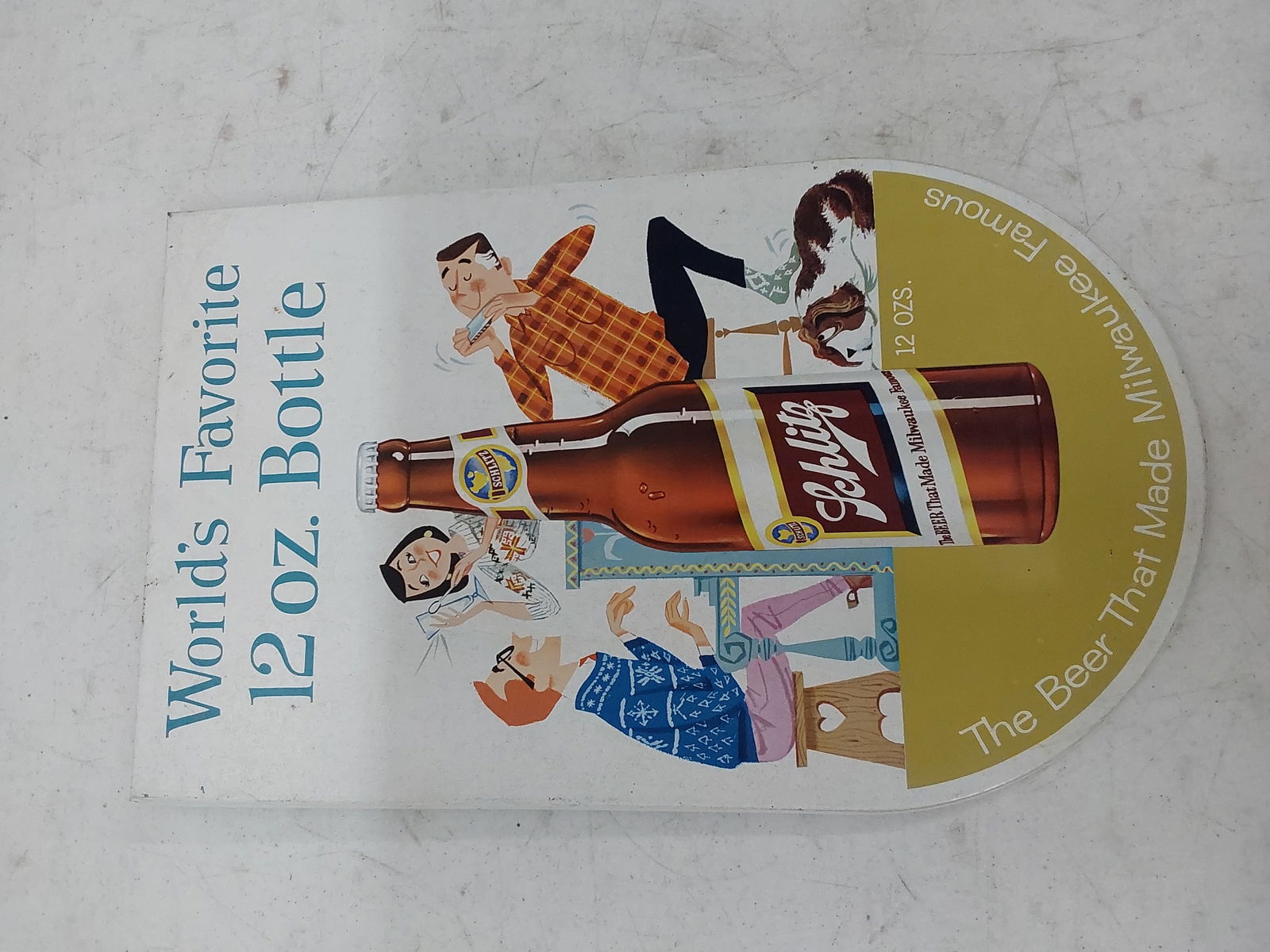 Schlitz SST beer sign (1 of 2)