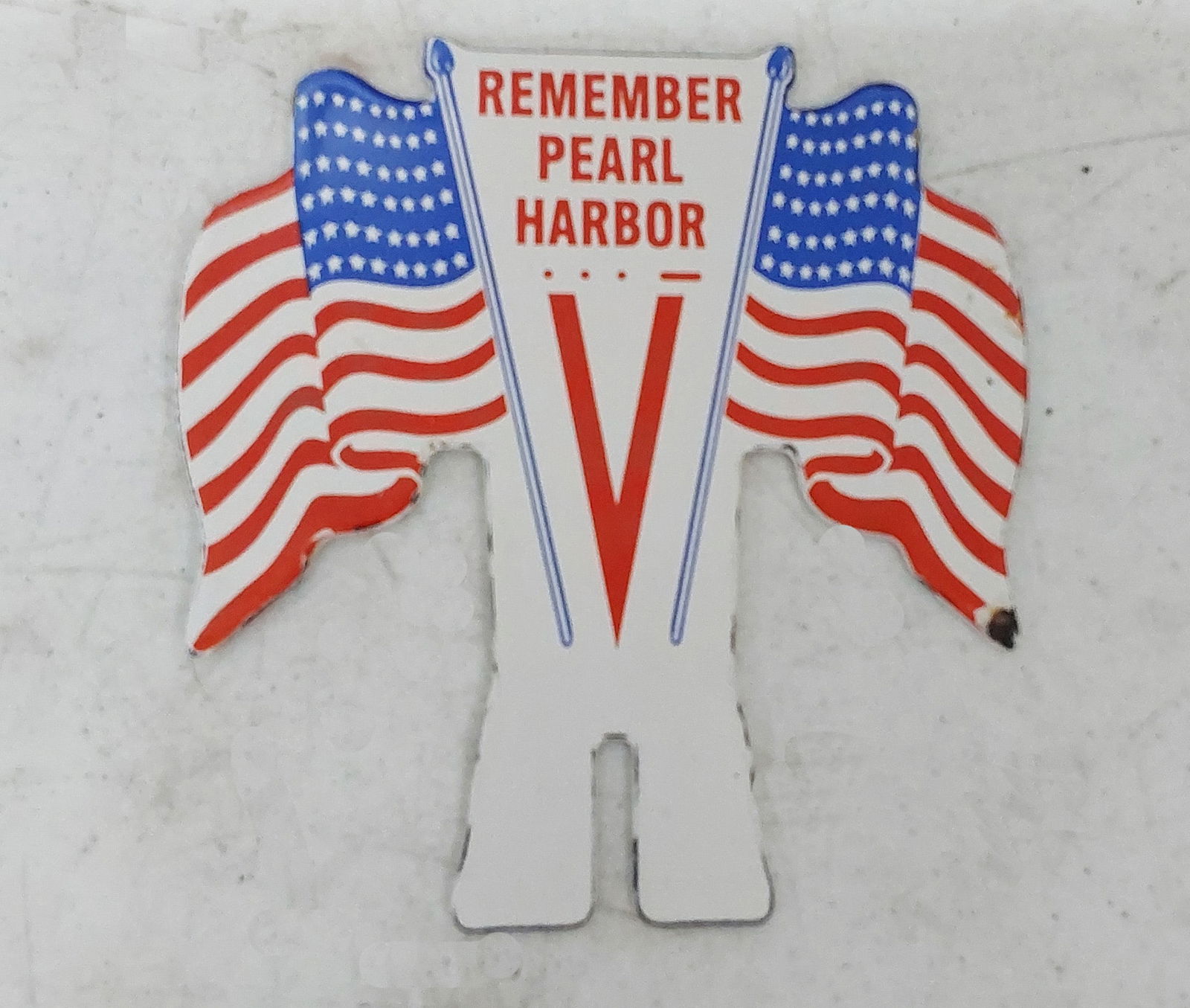 Remember Pearl Harbor license plate topper (1 of 2)