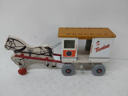 Borden's Dairy pull toy: A Rich Toy