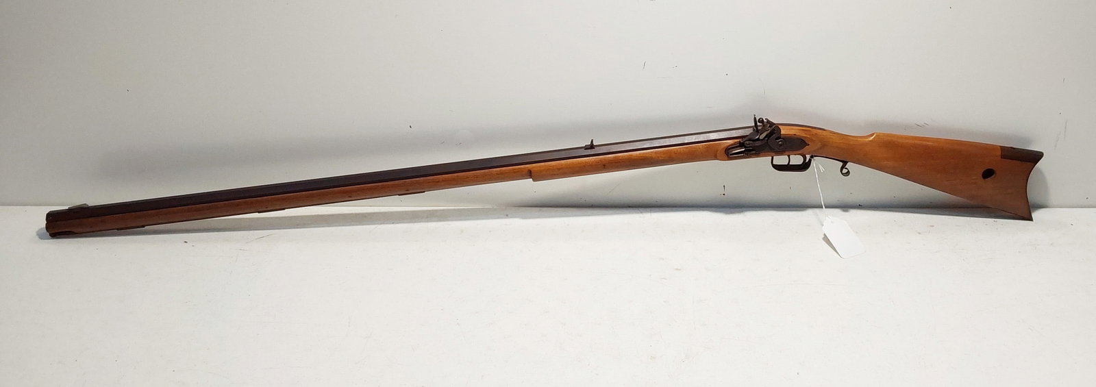 Dixie Gun Works left hand 50 cal: flintlock, overall length 57"