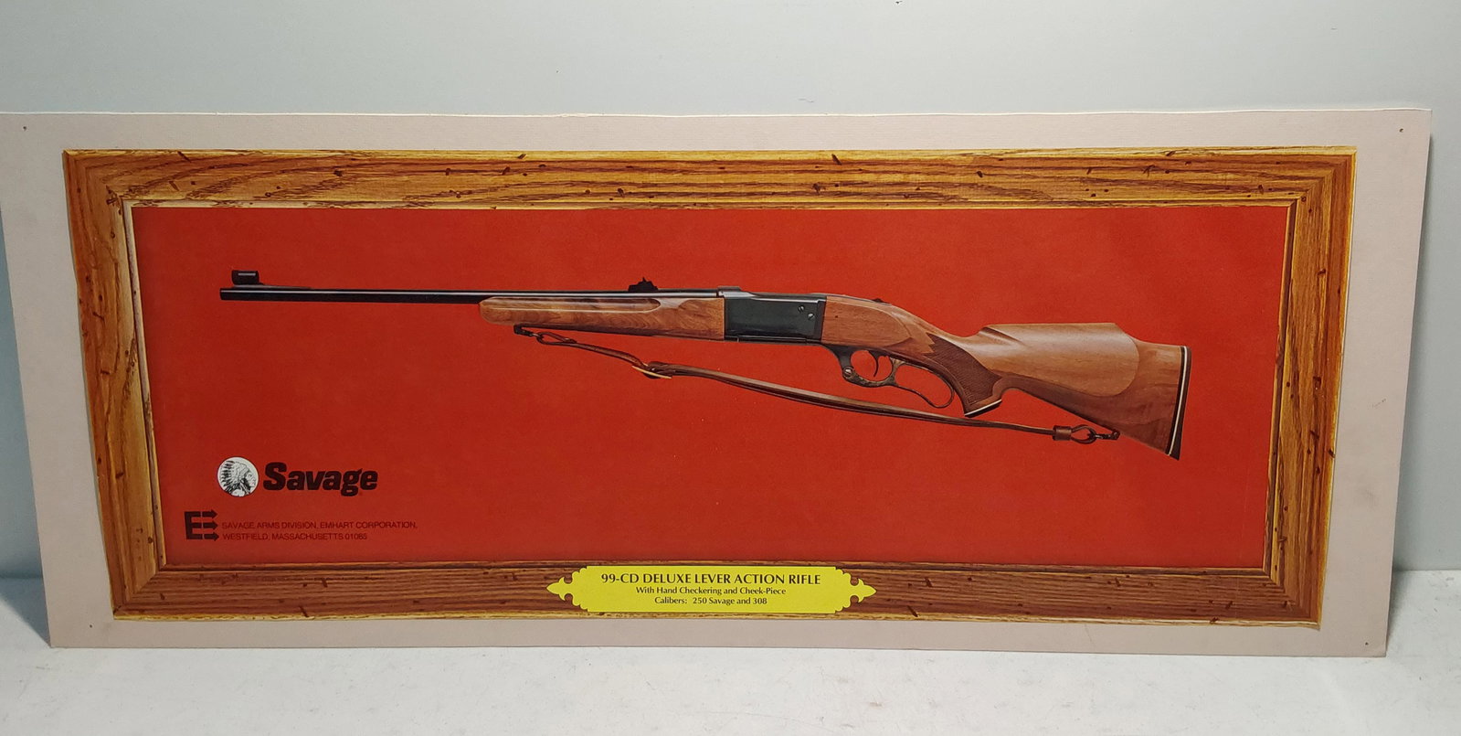 paper poster of Savage model 99: 16" x 40"
