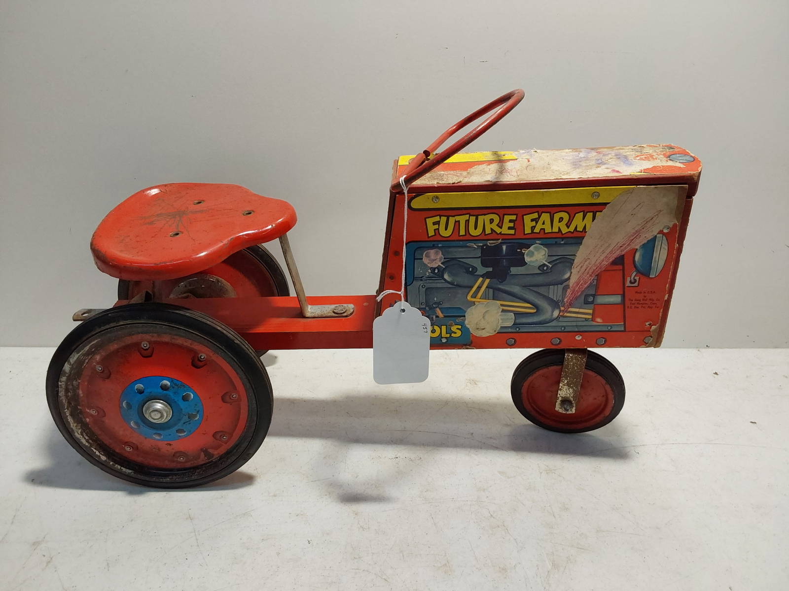 Gong Bell Mfg Co Toy Tractor Auction