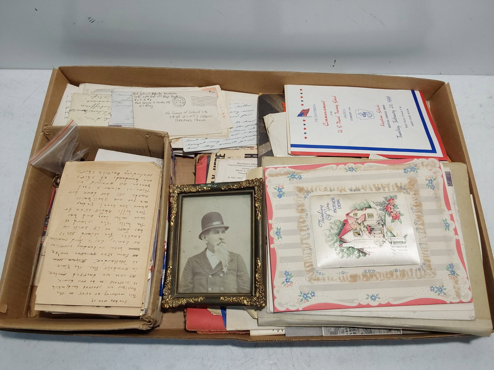 lot of WWII letters and ephemera: lot of WWII letters and ephemera