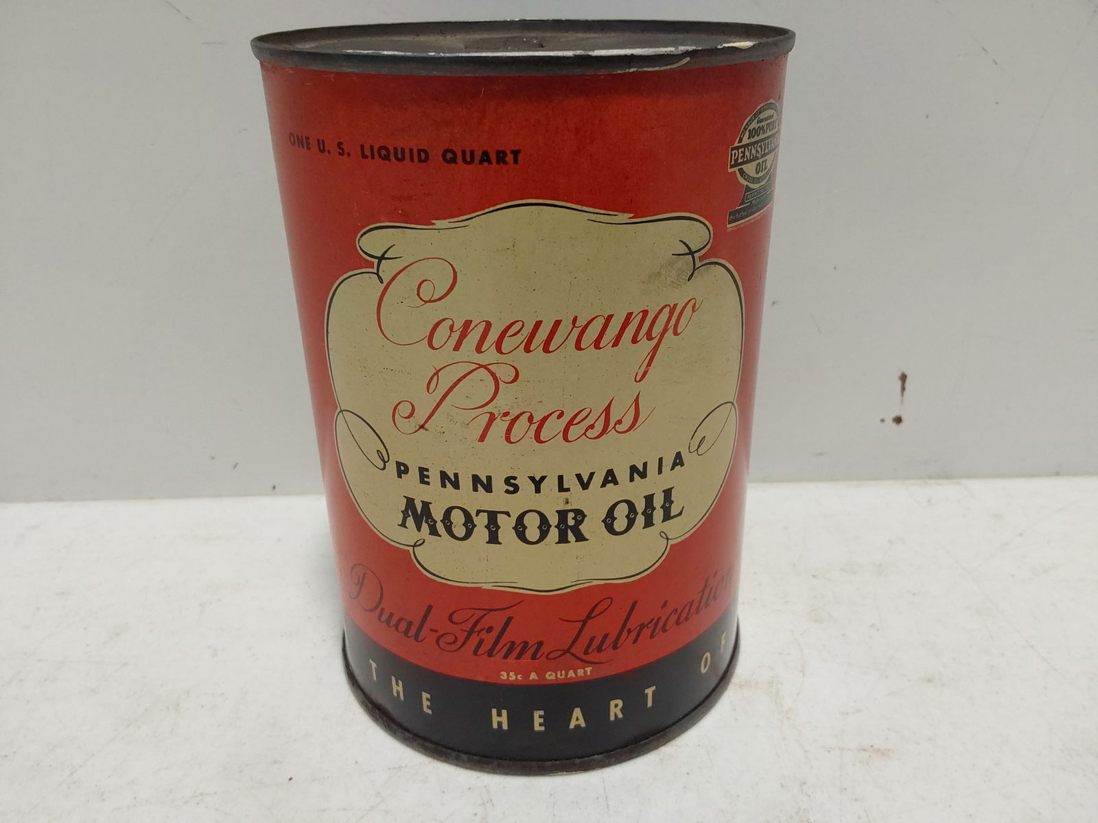 Conewango Process Motor Oil Quart Can Auction