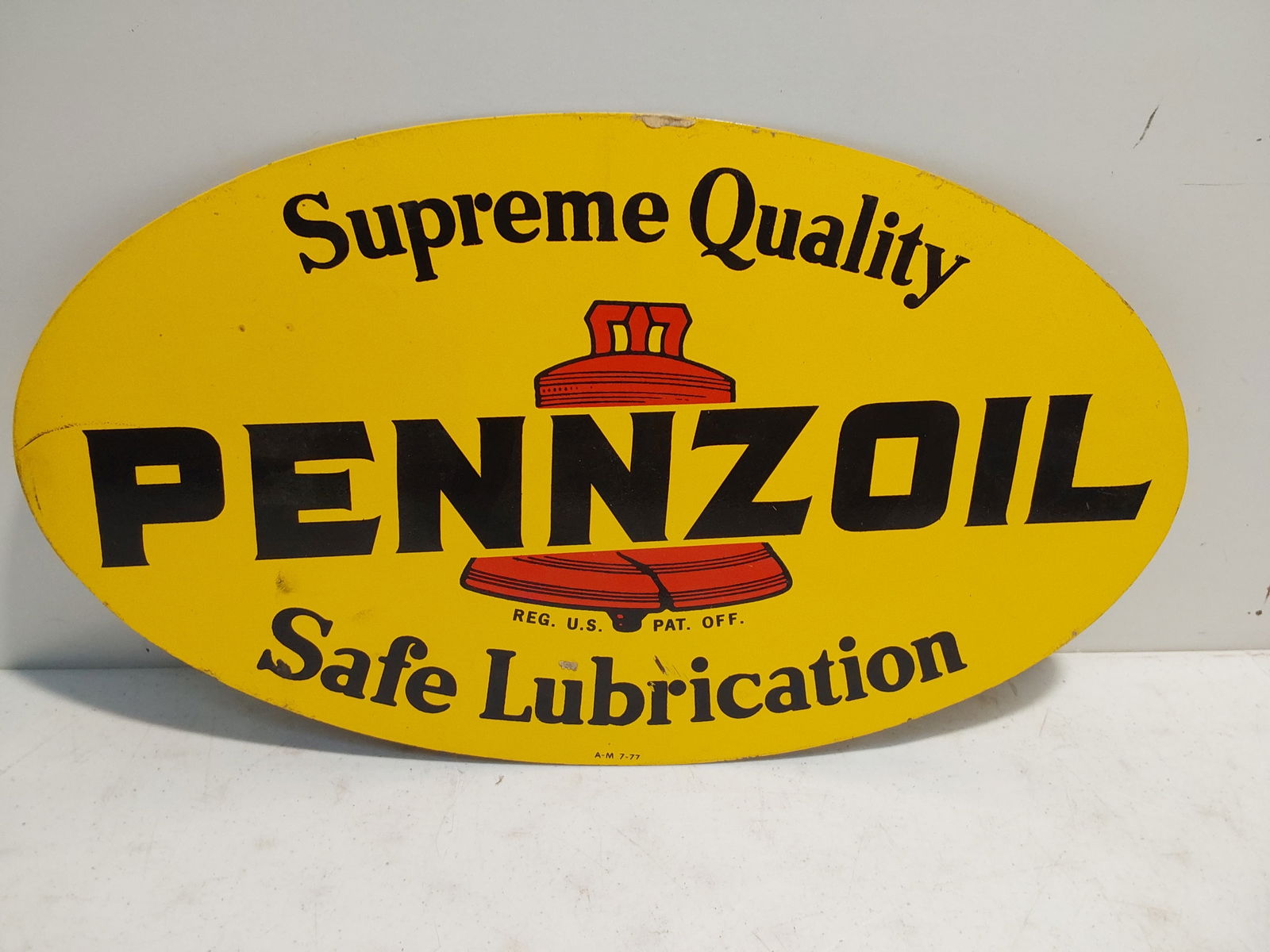 Pennzoil DST oil rack sign (1 of 2)