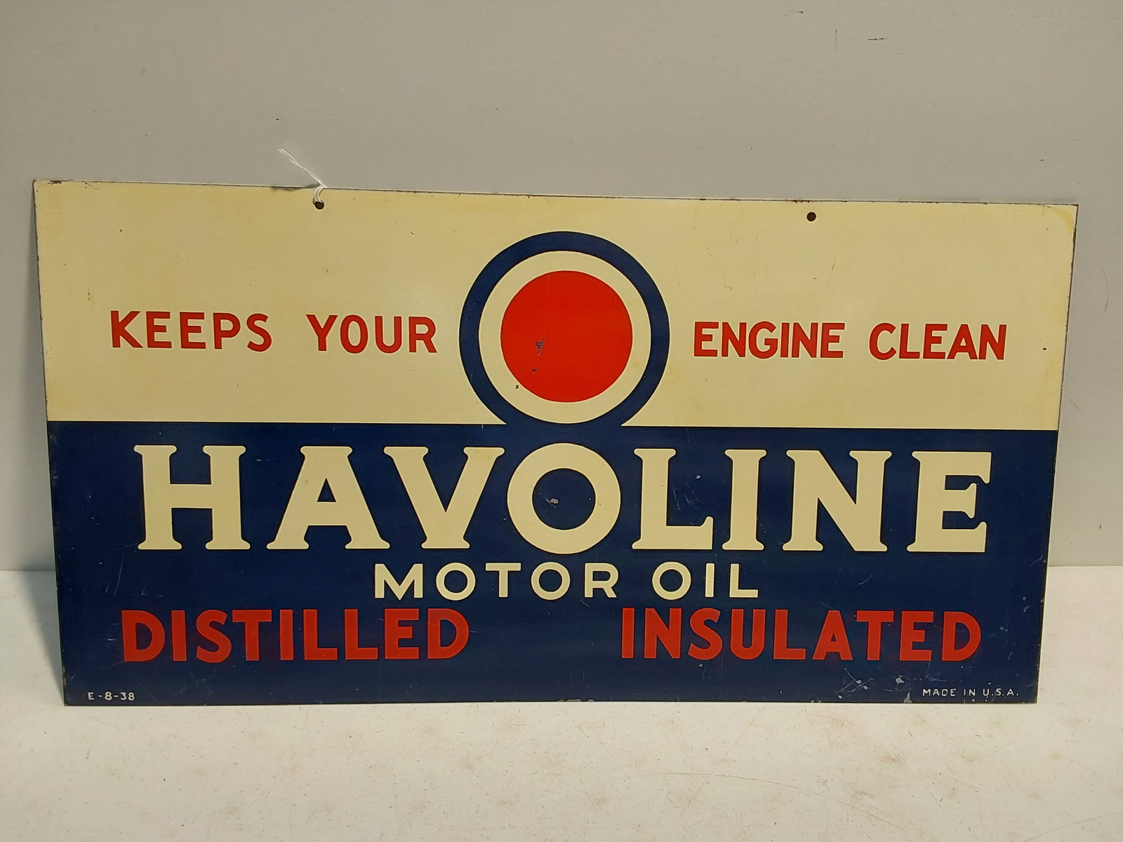 Havoline Motor Oil DST sign (1 of 2)