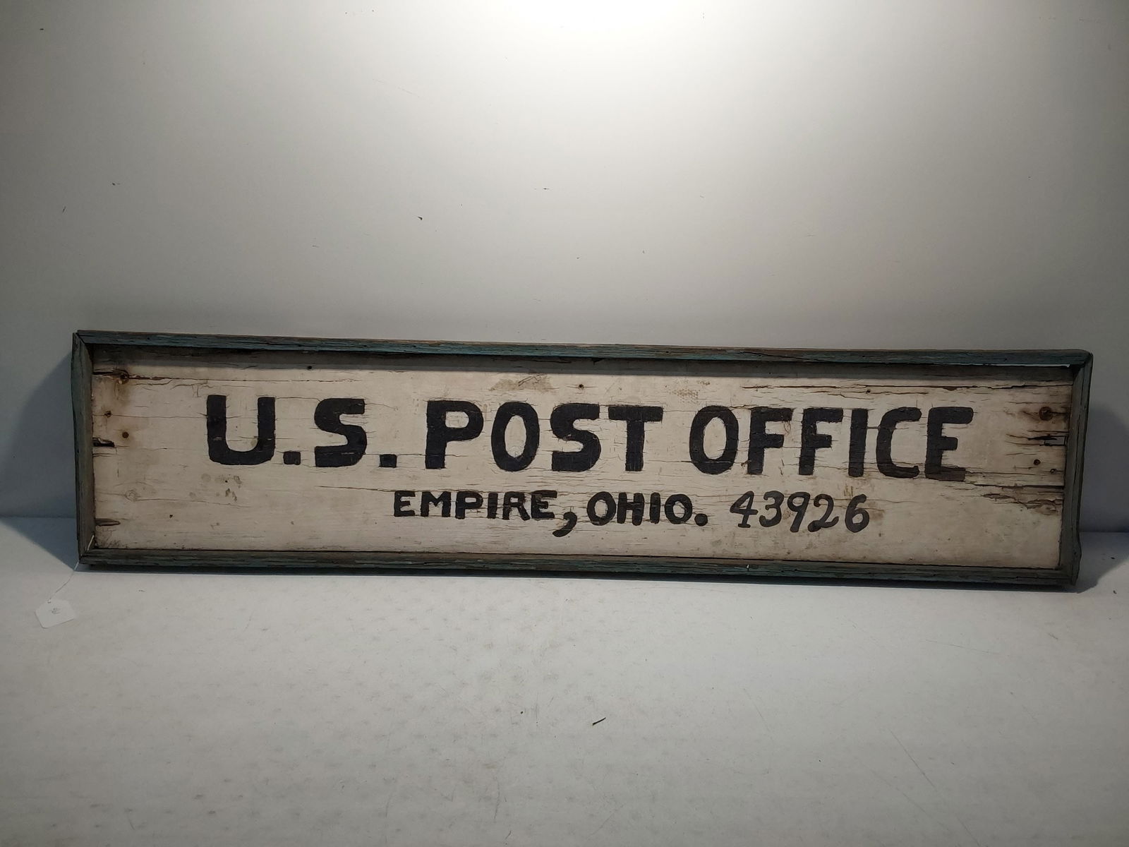 US Post Office Empire Ohio 43926 wood sign (1 of 4)