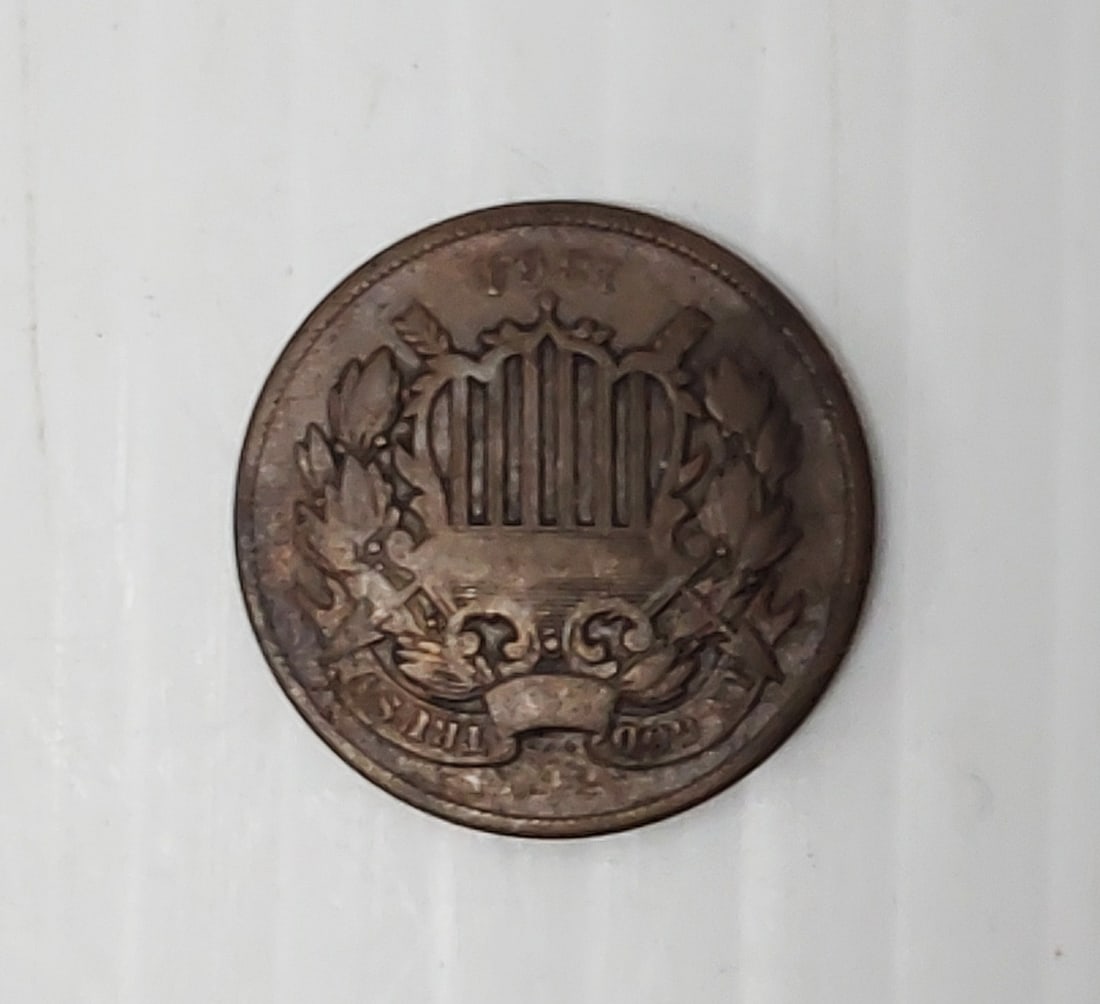 1864 2 cent coin (1 of 2)