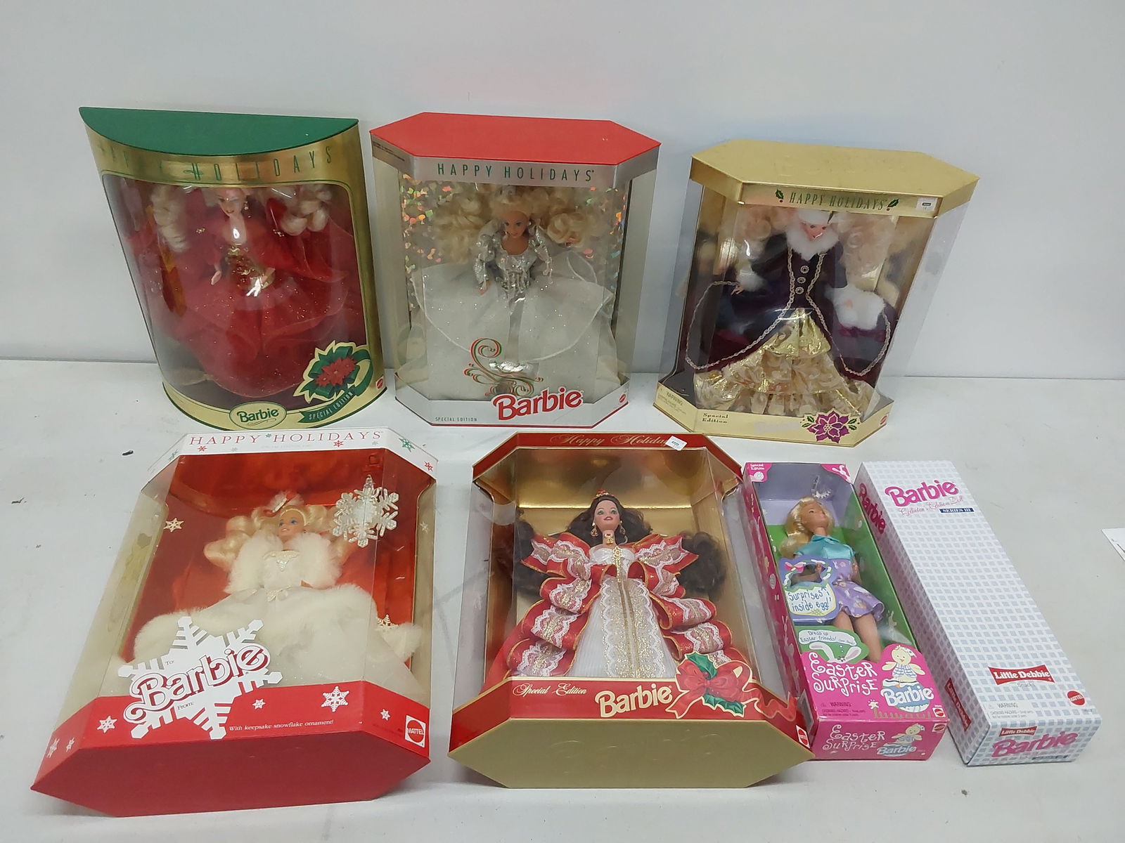 (6) various Barbie dolls (1 of 1)