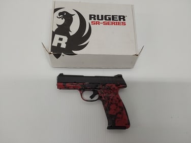 Ruger 9E-DC auto camo with (1) magazine