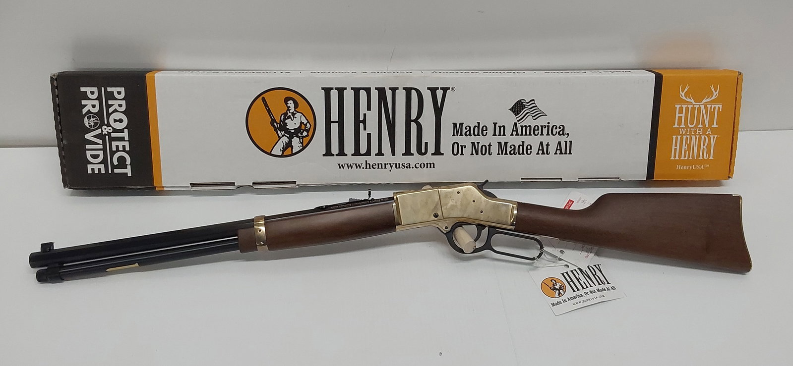 NEW Henry Big Boy .45 LC cal. with box: model: H006C, lever action, original box S/N: BB0083935C Will ship to valid FFL holder ONLY.