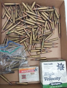 flat of miscellaneous ammunition