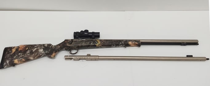 Inline Connecticut Arms .50cal with extra barrel