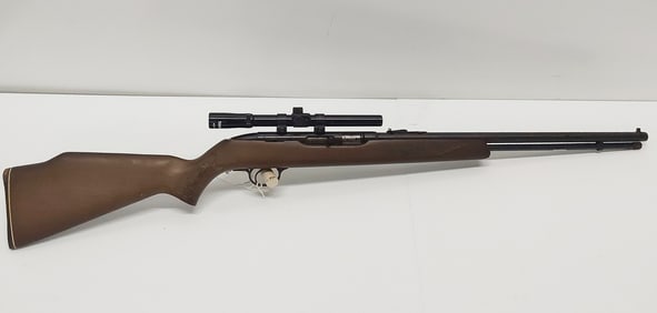 Savage model 487T .22cal semi-auto w/scope