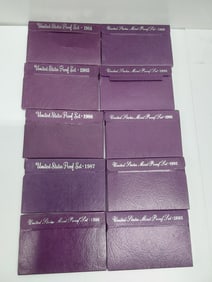 flat of (10) proof sets