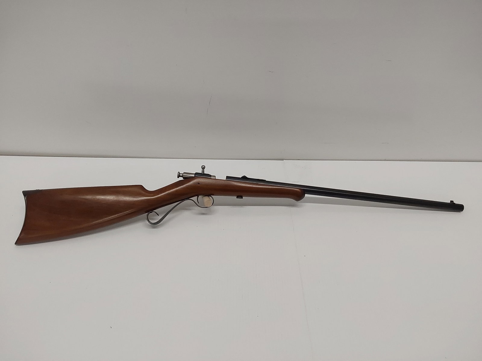 restored Winchester model 1904 22 short: No Serial number. Will ship to valid FFL holder only.