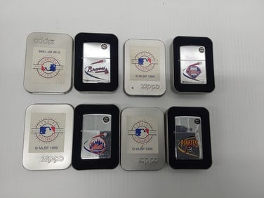(4) NEW Zippo lighters