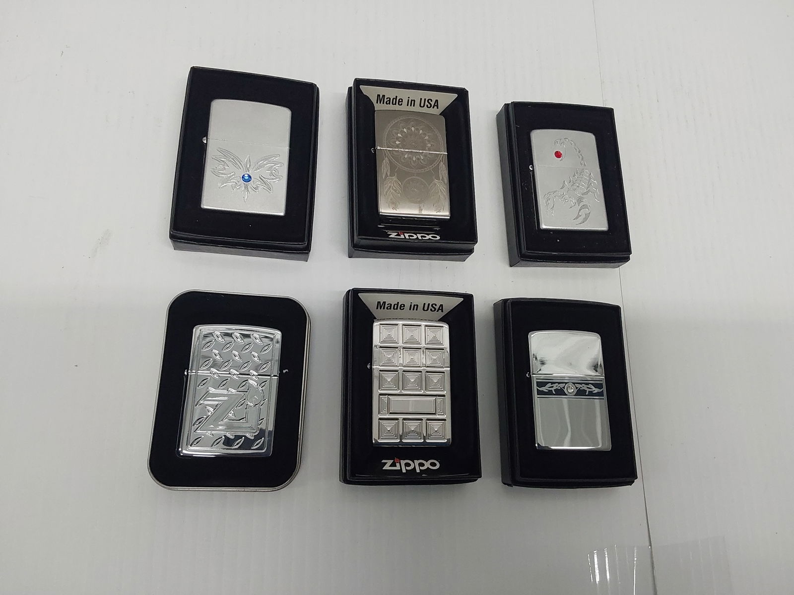 (6) NEW Zippo lighters (1 of 1)