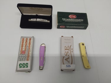 (3) NEW Case knives