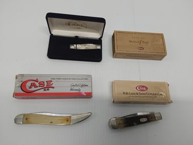 (3) NEW Case knives