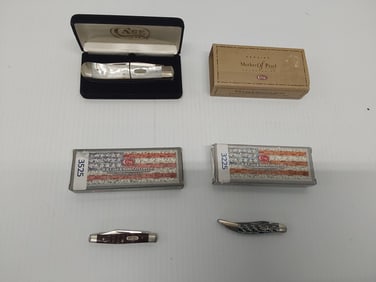NEW (3) Case knives