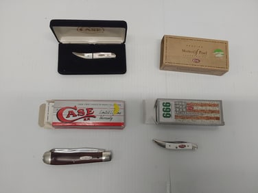 (3) NEW Case knives