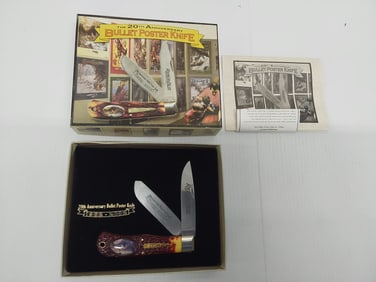 NEW Remington Bullet Poster knife