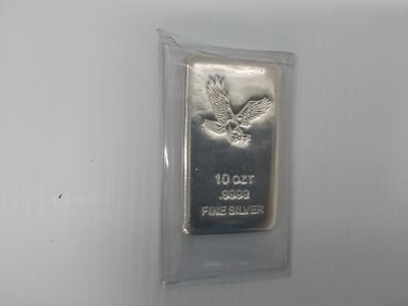 10 ozt .9999 silver bar