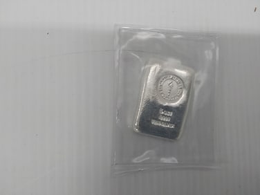 (1) 5 ozt .9999 silver bar