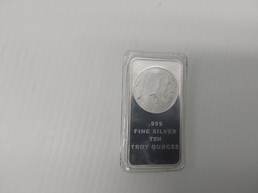 (1) 10 ozt .999 silver bar