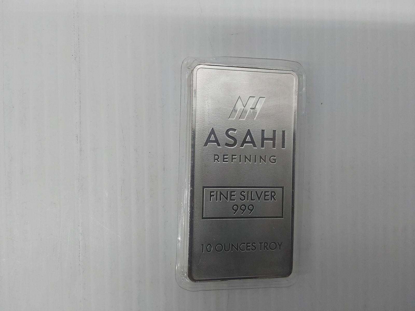 (1) 10 ozt ASAHI .999 silver bar (1 of 1)