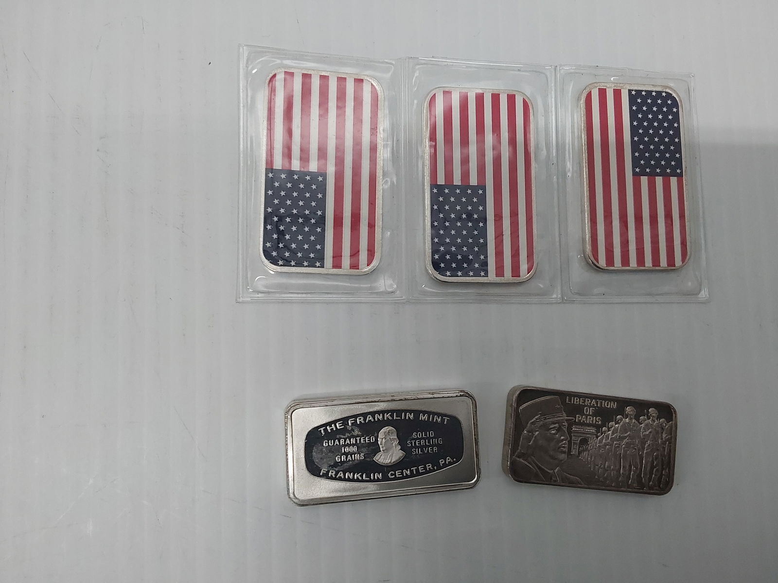 (5) silver bars (1 of 2)
