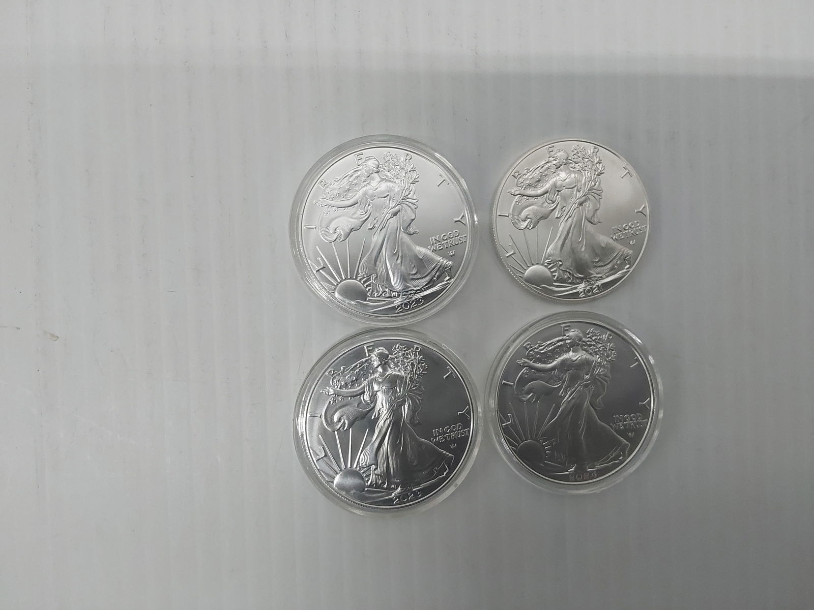 (4) silver Eagles (1 of 1)