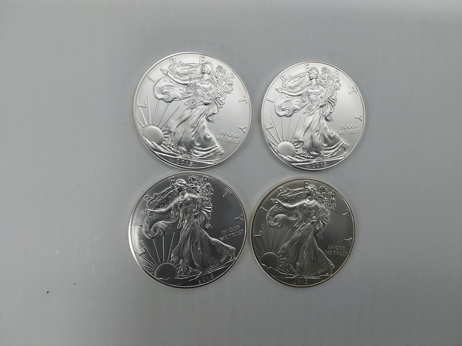 (4) 2015 silver Eagles (1 of 1)