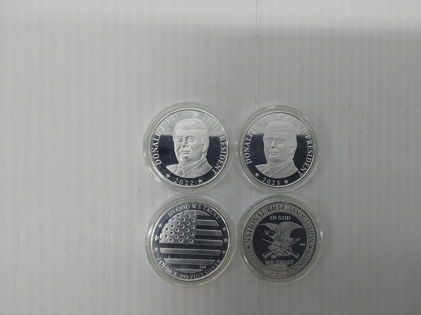 (4) 1 ozt silver rounds (1 of 1)