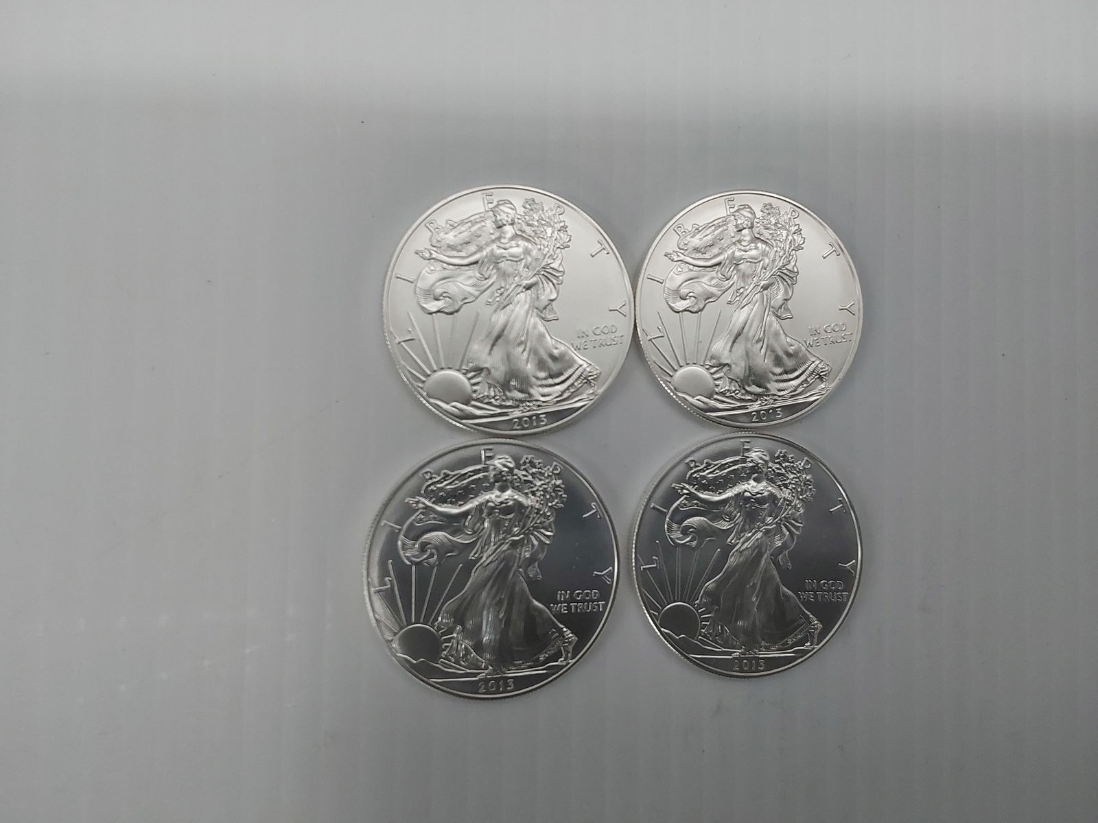 (4) 2013 silver Eagles (1 of 1)