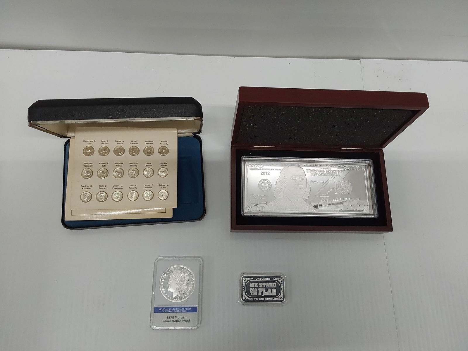 flat of miscellaneous silver (1 of 4)