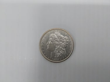 1878 CC Morgan silver dollar