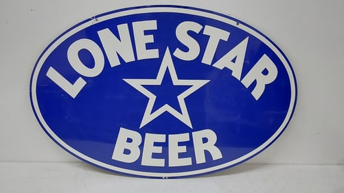 Lone Star Beer SST sign