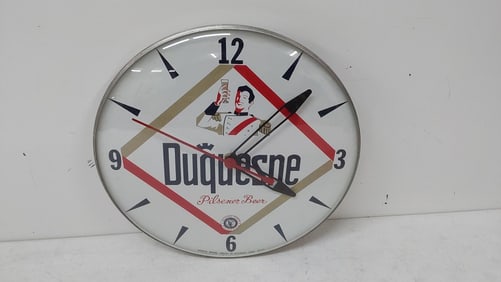Duquesne Beer clock