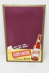 Sunshine Premium Beer TOC sign