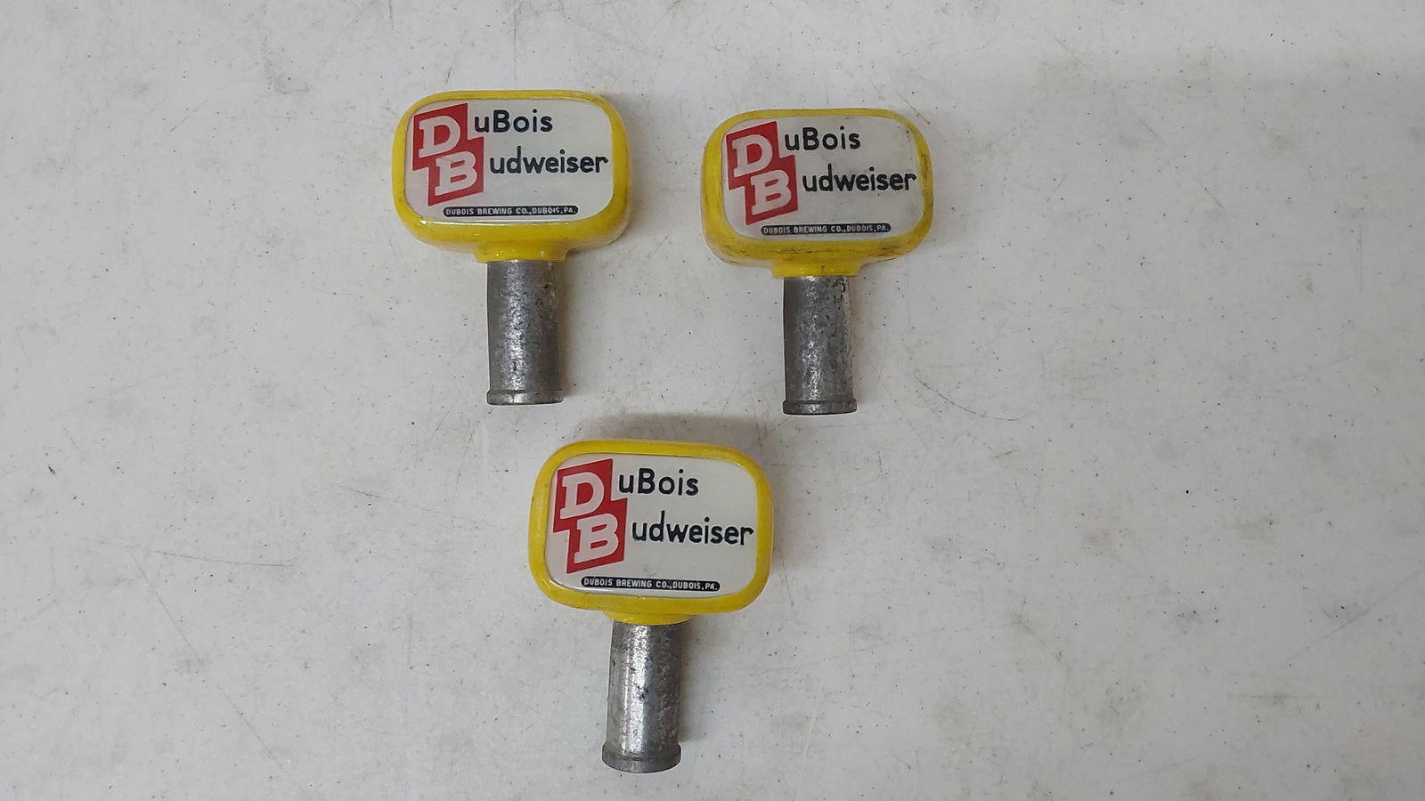 (3) DuBois Budweiser Beer taps (1 of 2)