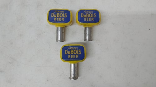 (3) DuBois Beer taps