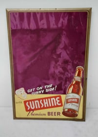 Sunshine Premium Beer TOC sign