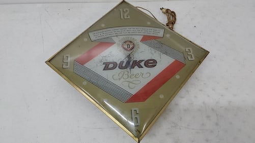 Duke Beer clock