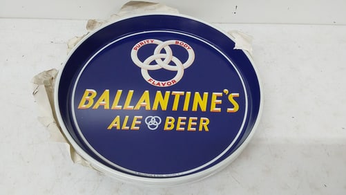 (5) NOS Ballantine's Ale and Beer trays
