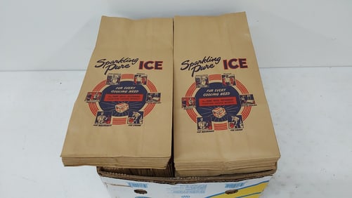 Sparkling Pure ice bag lot