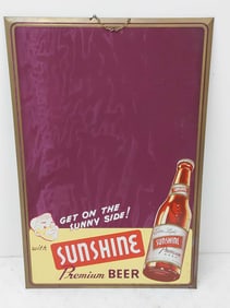 Sunshine Premium Beer TOC sign