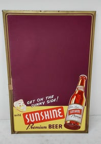 Sunshine Premium Beer TOC sign