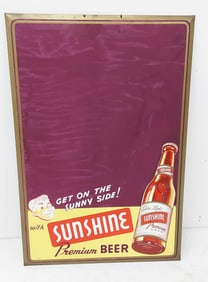 Sunshine Premium Beer TOC sign
